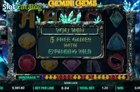 Οθόνη5. Gemini Gems Κουλοχέρης 