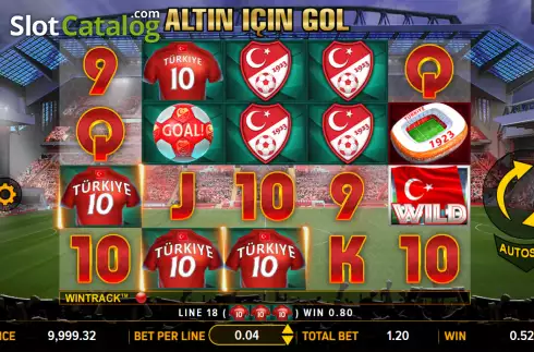 Οθόνη3. Altin Icin Gol Κουλοχέρης