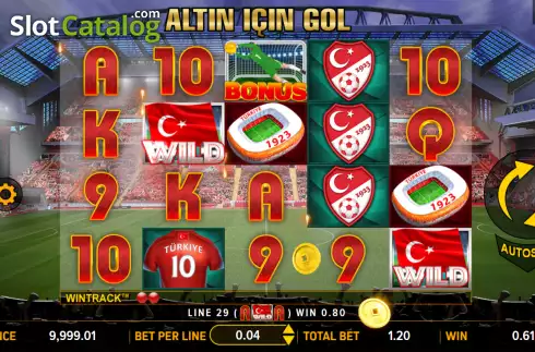 Οθόνη4. Altin Icin Gol Κουλοχέρης