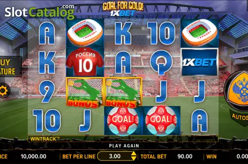 Οθόνη2. Goal for Gold 1xBet Κουλοχέρης