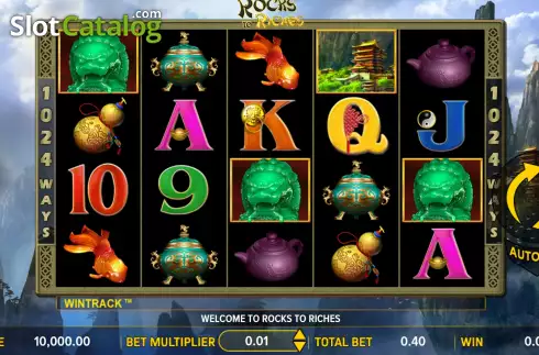 Οθόνη2. Rocks to Riches Κουλοχέρης