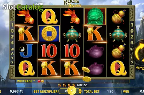 Οθόνη3. Rocks to Riches Κουλοχέρης