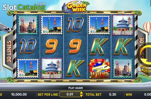 Οθόνη2. Golden Week (Aspect Gaming) Κουλοχέρης