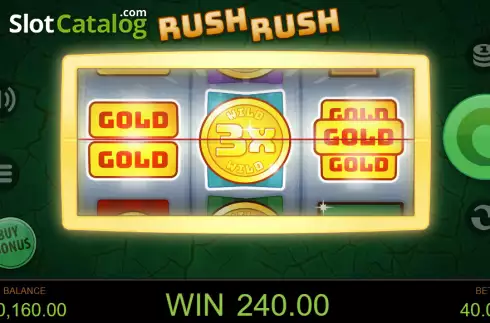 Οθόνη3. Rush Rush Κουλοχέρης