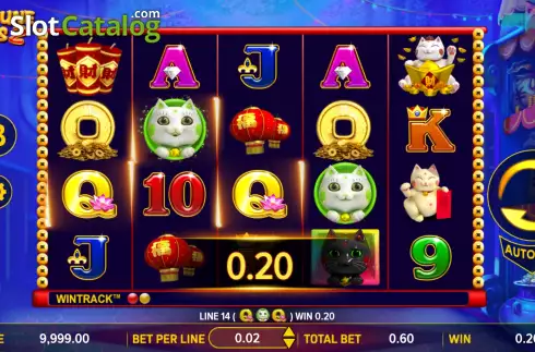 Οθόνη3. Fortune Cats 2 Κουλοχέρης