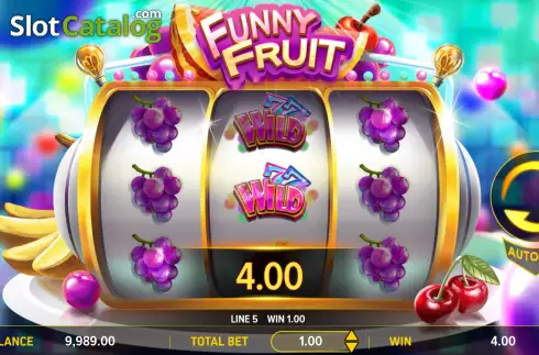 Οθόνη3. Funny Fruit Κουλοχέρης