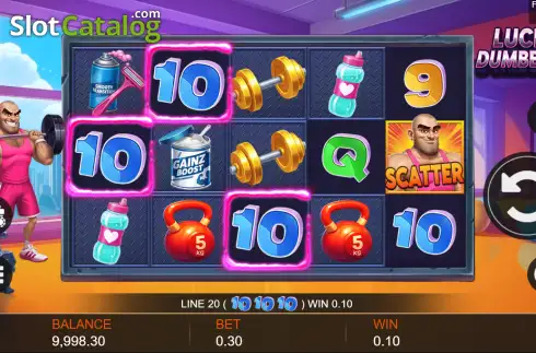 Οθόνη3. Lucky Dumbbells Κουλοχέρης