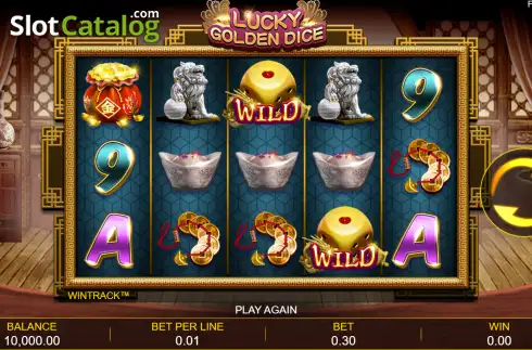 Οθόνη2. Lucky Golden Dice Κουλοχέρης 