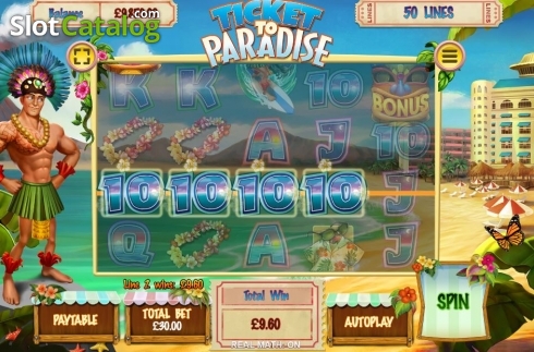 Οθόνη4. Ticket to Paradise Κουλοχέρης 