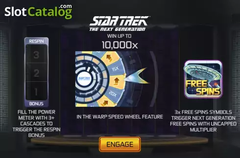 Οθόνη2. Star Trek The Next Generation (Atlantic Digital) Κουλοχέρης