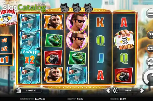 Οθόνη2. Ace Ventura Pet Detective Ultranudge Κουλοχέρης
