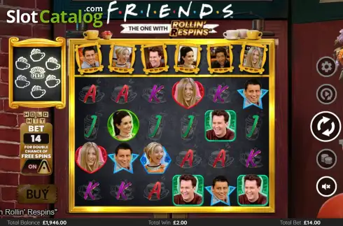 Οθόνη3. Friends The One With Rollin' Respins Κουλοχέρης