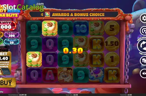 Οθόνη3. Candy Mine Sugar Blitz Κουλοχέρης 