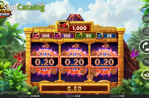 Οθόνη3. Rocket Eruption Super Drop Κουλοχέρης