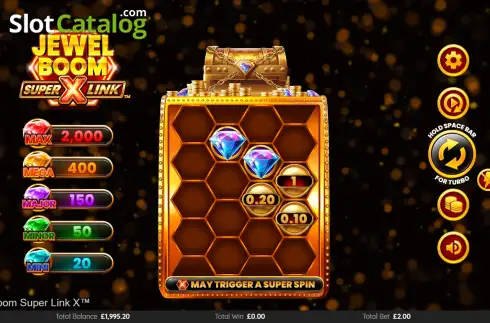 Οθόνη2. Jewel Boom Super Link X Κουλοχέρης