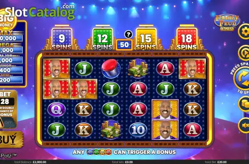 Οθόνη2. Family Feud X-Potz Κουλοχέρης
