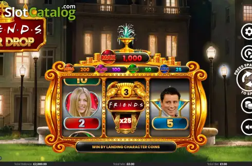 Οθόνη2. Friends Super Drop Κουλοχέρης