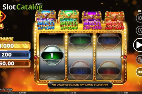 Οθόνη3. Jewel Boom Super Nudge Κουλοχέρης
