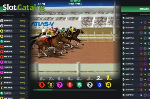 Οθόνη2. Horse Racing (Atlas-V) Κουλοχέρης 