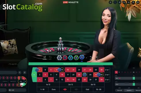 Οθόνη2. Live European Roulette (Atmosfera) Κουλοχέρης