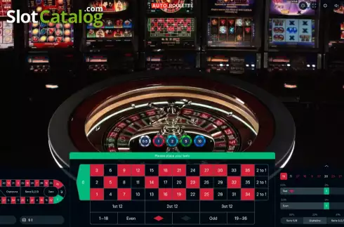 Οθόνη2. Auto Roulette (Atmosfera) Κουλοχέρης