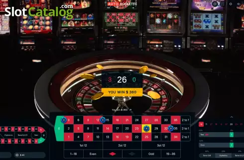 Οθόνη3. Auto Roulette (Atmosfera) Κουλοχέρης