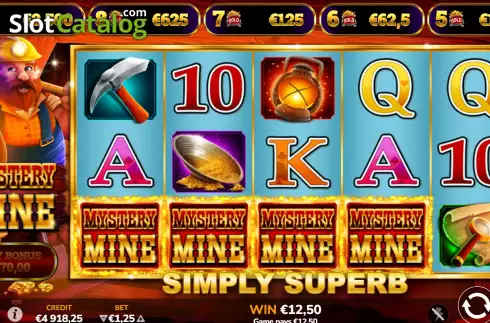 Οθόνη9. Mystery Mine Κουλοχέρης