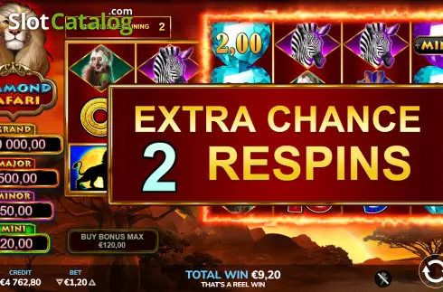 Οθόνη9. Diamond Safari Κουλοχέρης