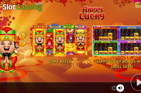 Οθόνη2. Happy Lucky (Atomic Slot Lab) Κουλοχέρης