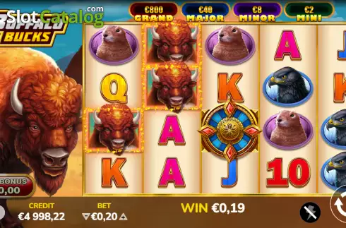 Οθόνη4. Buffalo Bucks Κουλοχέρης