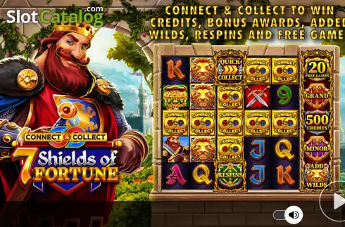 Οθόνη2. 7 Shields of Fortune Κουλοχέρης