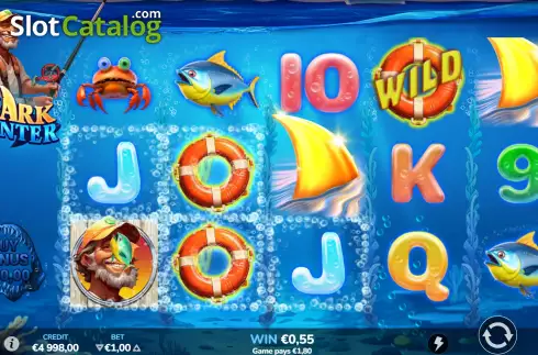 Οθόνη4. Shark Hunter (Atomic Slot Lab) Κουλοχέρης