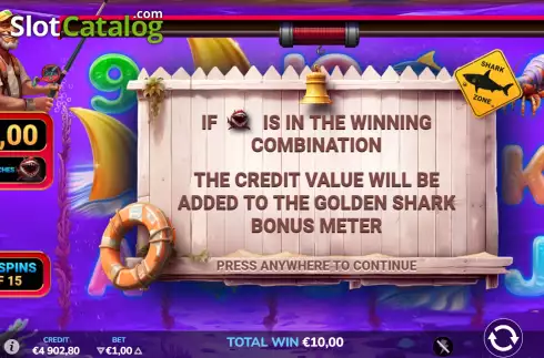 Οθόνη9. Shark Hunter (Atomic Slot Lab) Κουλοχέρης