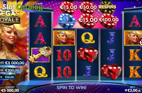 Οθόνη2. Vegas Royale Κουλοχέρης
