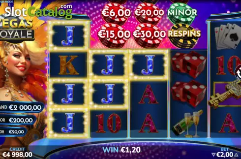 Οθόνη3. Vegas Royale Κουλοχέρης