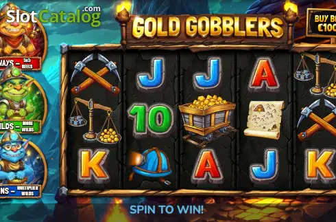Οθόνη2. Gold Gobblers Κουλοχέρης