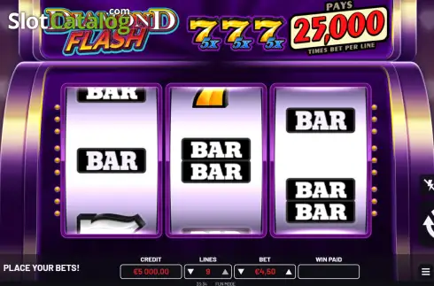Οθόνη2. Diamond Flash (Atomic Slot Lab) Κουλοχέρης