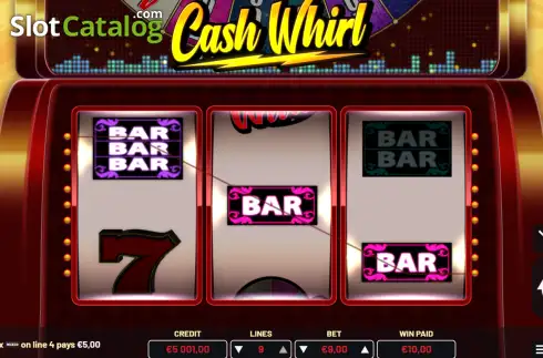Οθόνη3. Cash Whirl Κουλοχέρης