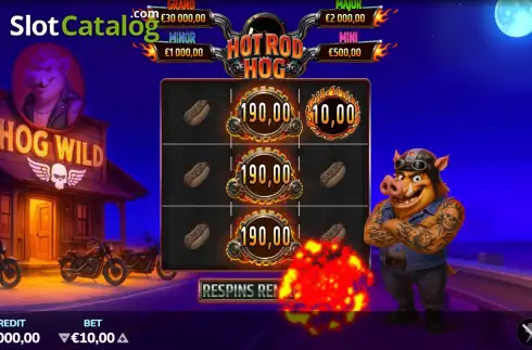 Οθόνη3. Hot Rod Hog Κουλοχέρης 