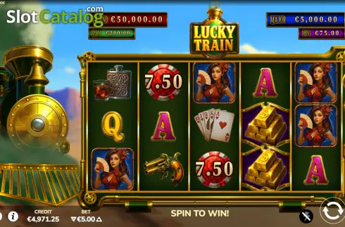 Οθόνη2. Lucky Train Κουλοχέρης
