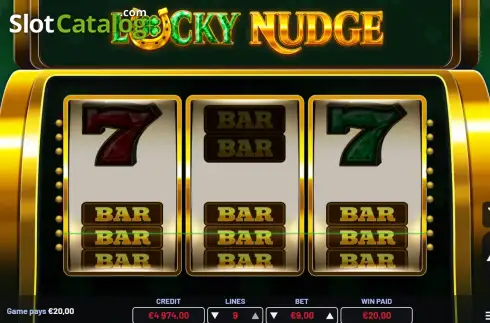 Οθόνη3. Lucky Nudge Κουλοχέρης