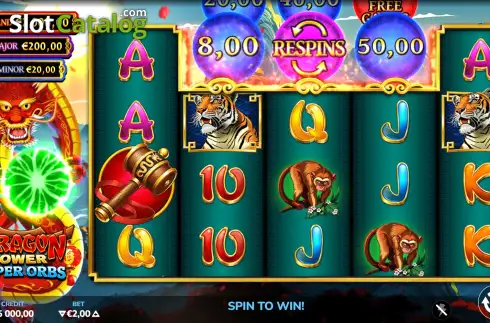 Οθόνη2. Dragon Power Super Orbs Κουλοχέρης 