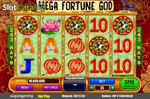 Οθόνη2. Mega Fortune God Κουλοχέρης 