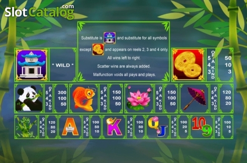 Οθόνη4. Lucky Panda (August Gaming) Κουλοχέρης