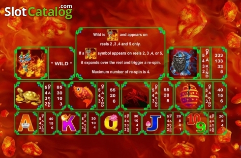 Οθόνη4. Mythical Fire Qilin Κουλοχέρης