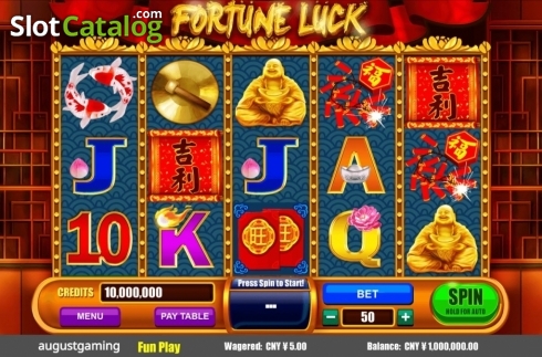 Οθόνη2. Fortune Luck Κουλοχέρης