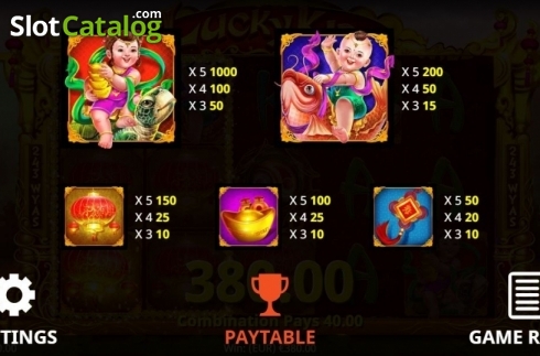 Οθόνη6. Lucky Kids Κουλοχέρης