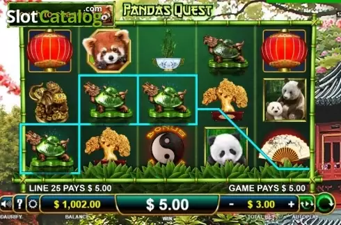 Οθόνη3. Pandas Quest Κουλοχέρης