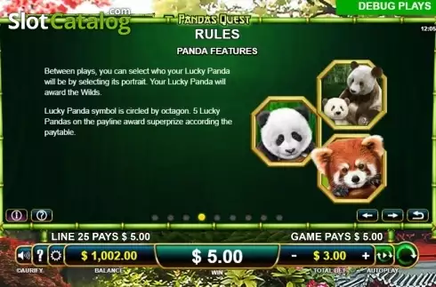 Οθόνη6. Pandas Quest Κουλοχέρης