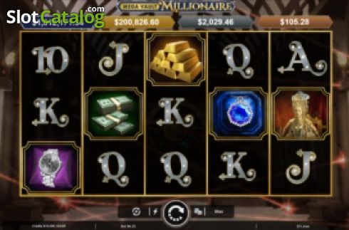 Οθόνη2. Mega Vault Millionaire Κουλοχέρης 